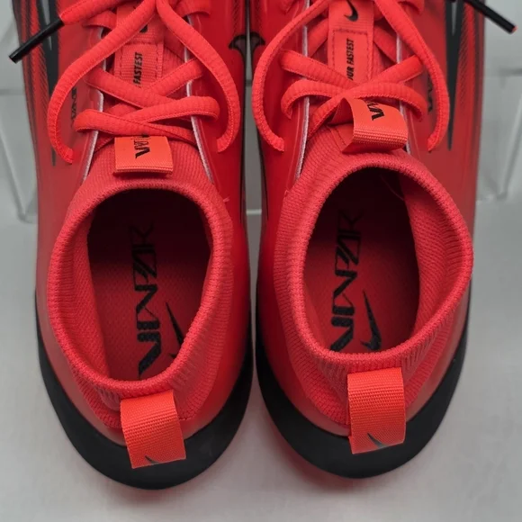 Nike Zoom Air Vapor 1 NRG Football Cleats Red Black Men's Size 12 HF9409-600 New